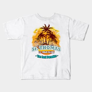 St. Thomas The Last Paradise Kids T-Shirt